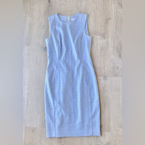 Calvin Klein Dresses & Skirts - Calvin Klein Checkered Sleeveless Dress 6